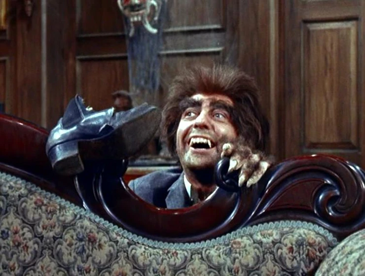 Harry H. Corbett en continuad-gritando