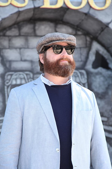 Zach Galifianakis en El Gato con Botas (Premiere en Los Angeles. Octubre 2011)
