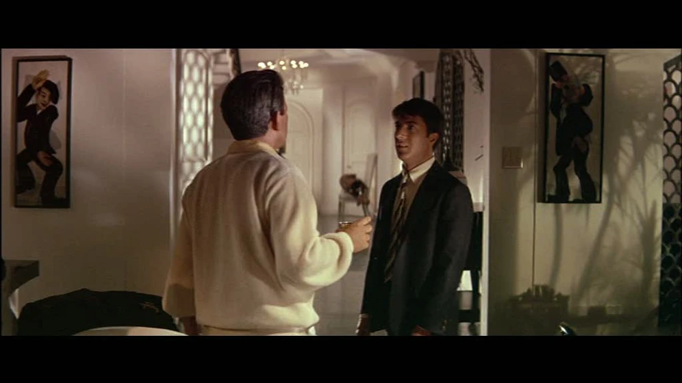 Dustin Hoffman en El Graduado