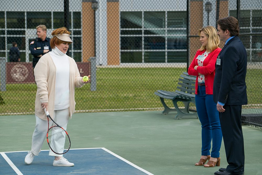Kristen Bell y Melissa McCarthy en Es la Jefa