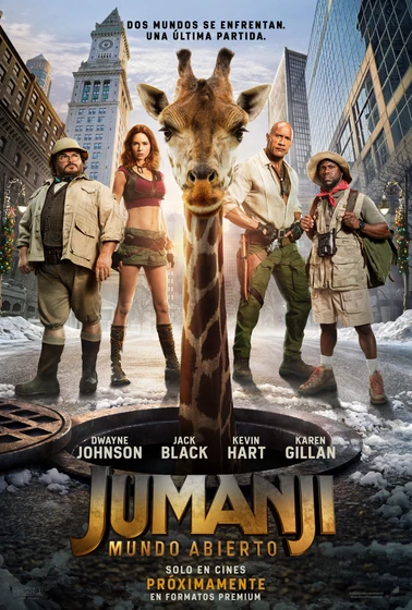 Imagen de jumanji-mundo-abierto (Cartel español)
