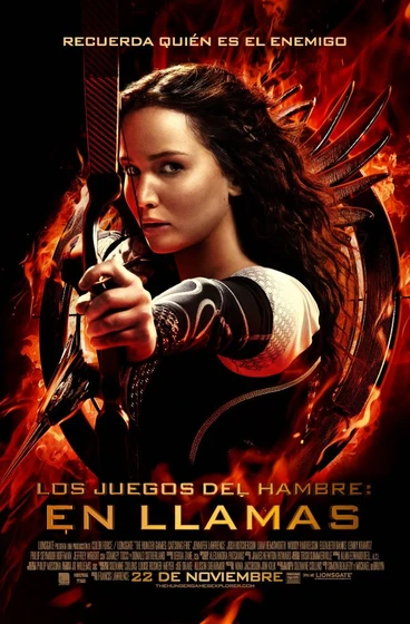 Imagen de Los Juegos del Hambre. En Llamas (Cartel final español)