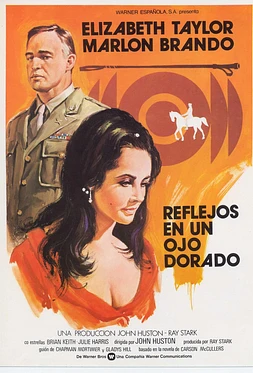 poster of movie Reflejos en un ojo dorado