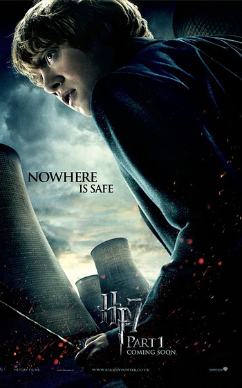 Imagen de Harry Potter y las reliquias de la muerte, Primera parte (Cartel promocional)