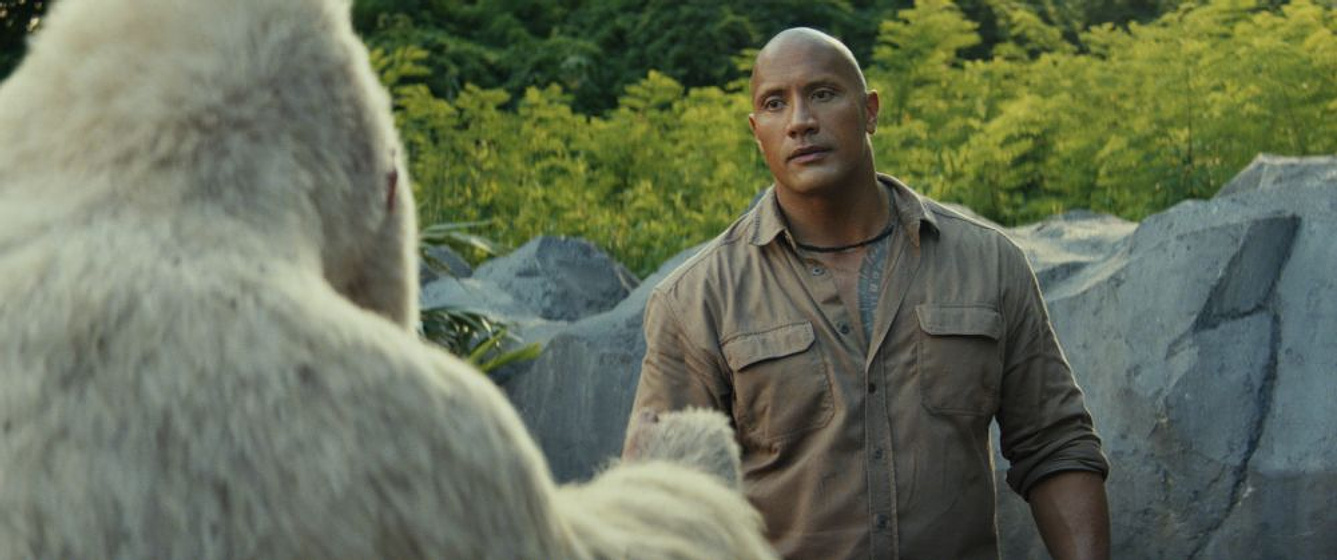Dwayne Johnson en Proyecto Rampage