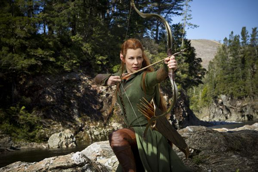 Evangeline Lilly en El Hobbit: La Desolación de Smaug