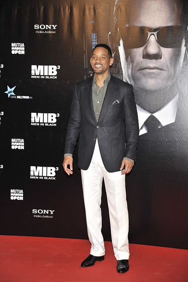 Will Smith en Hombres de Negro III (Photocall en Madrid. Mayo 2012)