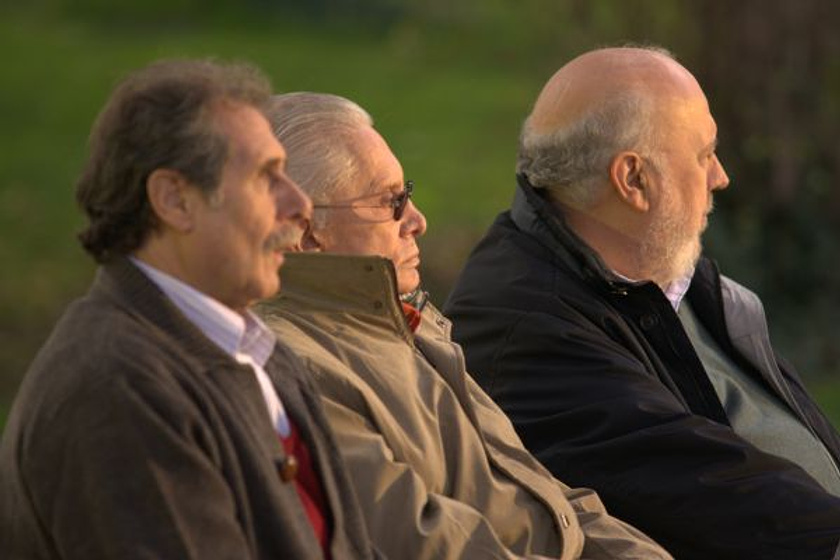 Julio Cabañas, Antonio Rupérez y Eduardo Sánchez Torel en Lacruaquet