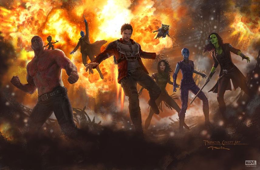 Imagen de Guardianes de la galaxia Vol. 2 (Arte conceptual)