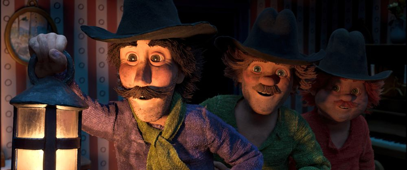 Imagen de Tres Ladrones y un León