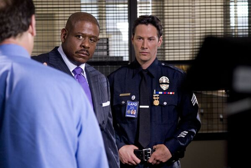 Keanu Reeves y Forest Whitaker en Dueños de la Calle