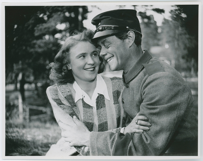 Gus Dahlström y Siv Thulin en 91:an Karlsson