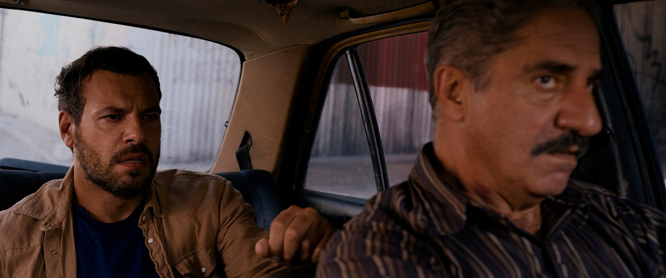 Simon Abkarian y Laurent Lafitte en The 4th Wall