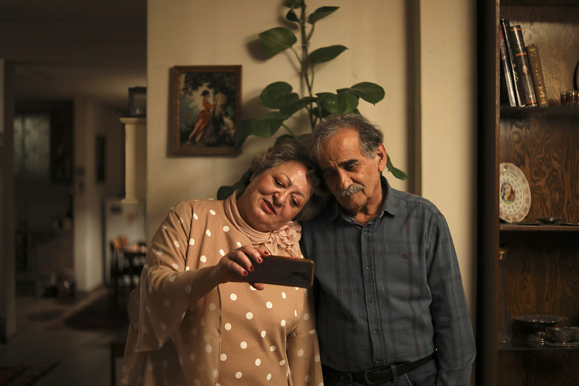 Lili Farhadpour y Esmaeel Mehrabi en Mi Postre Favorito