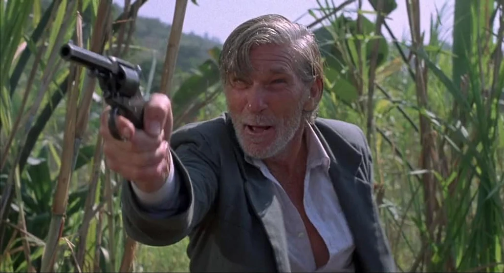 L.Q. Jones en el-rio-de-la-muerte-1989