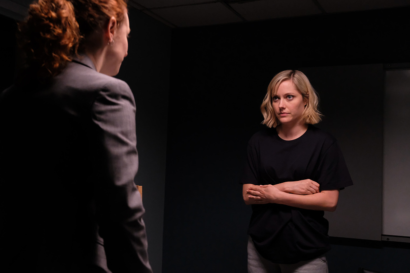 Georgina Haig en Silencio en la Noche