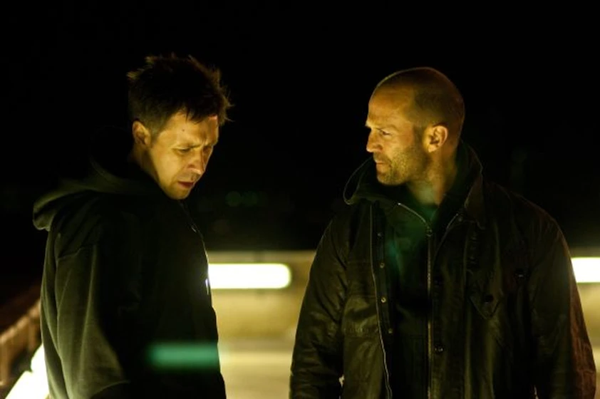Paddy Considine y Jason Statham en blitz