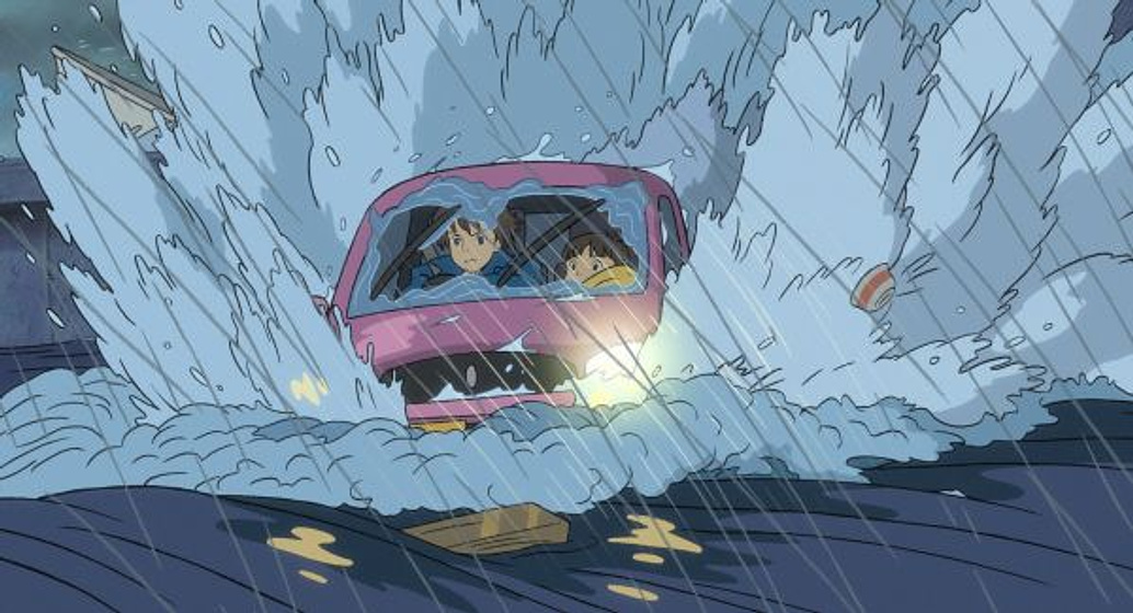 Imagen de Ponyo en el acantilado