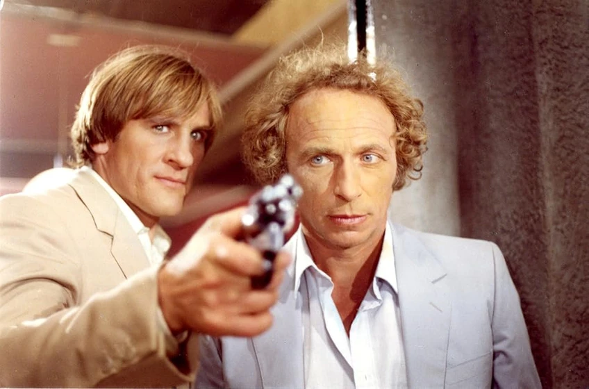 Gerard Depardieu y Pierre Richard en compadres-1983