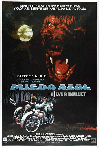 Poster de Miedo azul