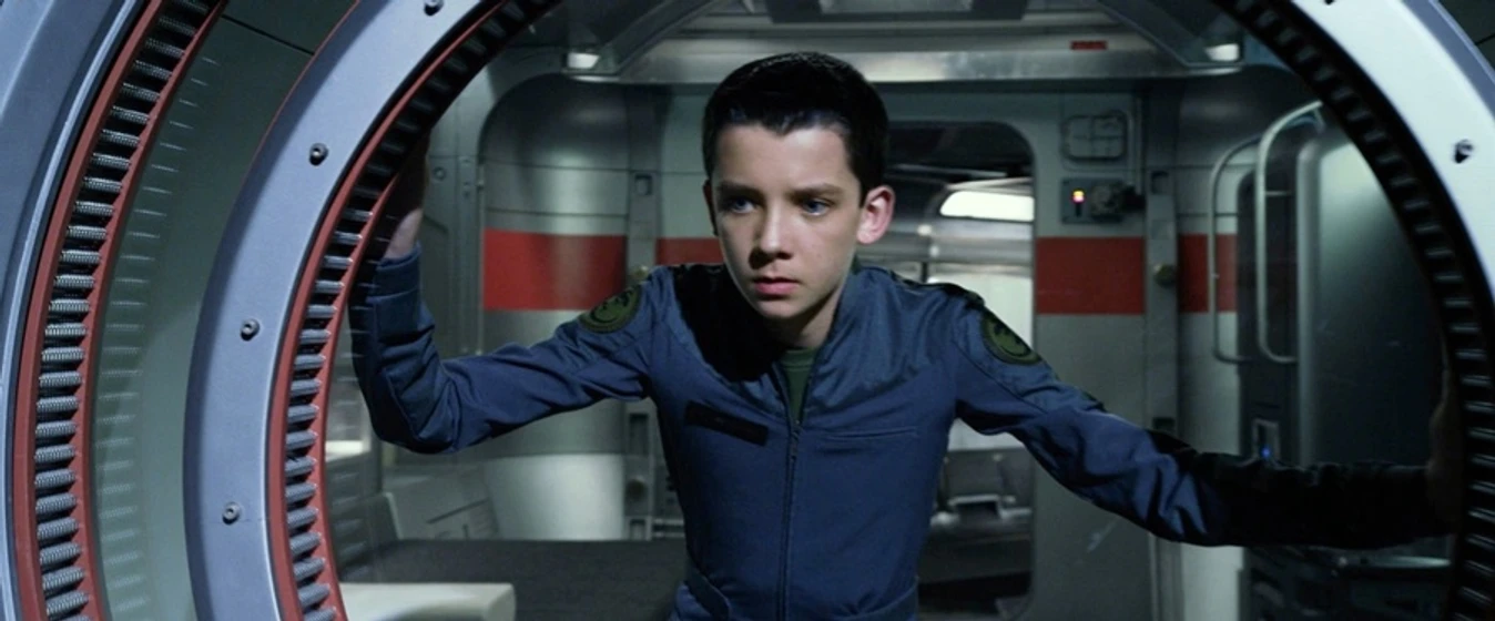 Asa Butterfield en El Juego de Ender