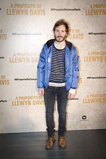 Rubén Ochandiano en A Propósito de Llewyn Davis (Premiere en Madrid. Diciembre 2013)