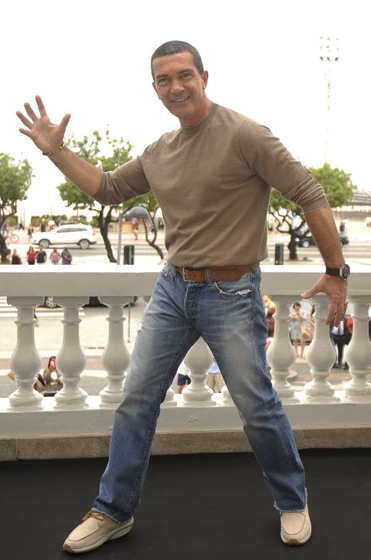 Antonio Banderas en El Gato con Botas (Photocall en Brasil. Noviembre 2011)