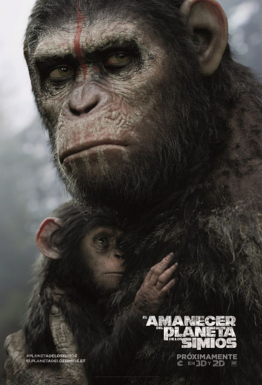 Imagen de El Amanecer del Planeta de los Simios (Cartel teaser español)