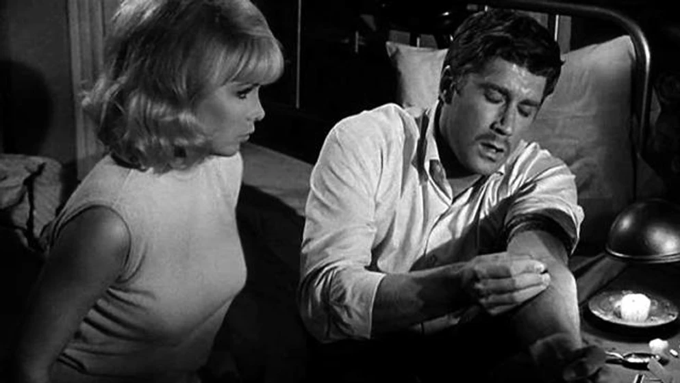 Stella Stevens y Alex Cord en synanon