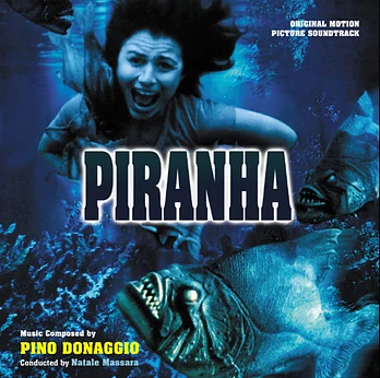 Carátula de la banda de sonido de Piraña