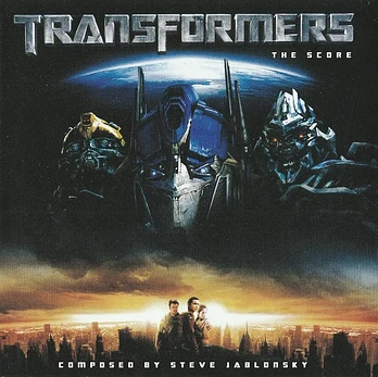 Carátula de la banda de sonido de Transformers