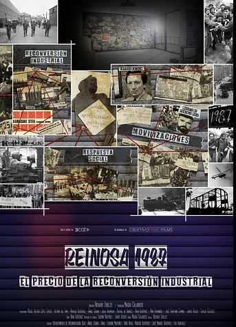 Poster de Reinosa 1987: El Precio de la Reconversión industrial