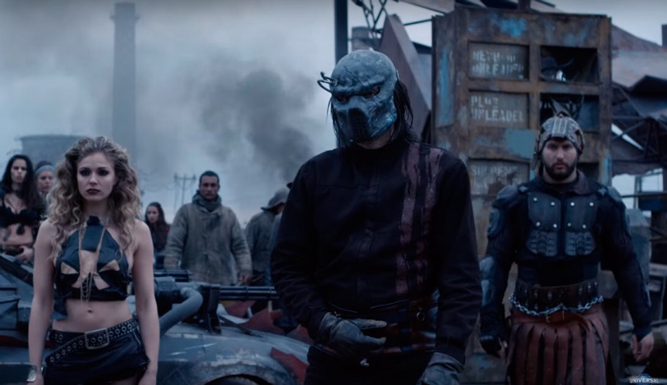 Velislav Pavlov, Ivan Kostadinov y Lucy Aarden en Death Race 4: Beyond Anarchy