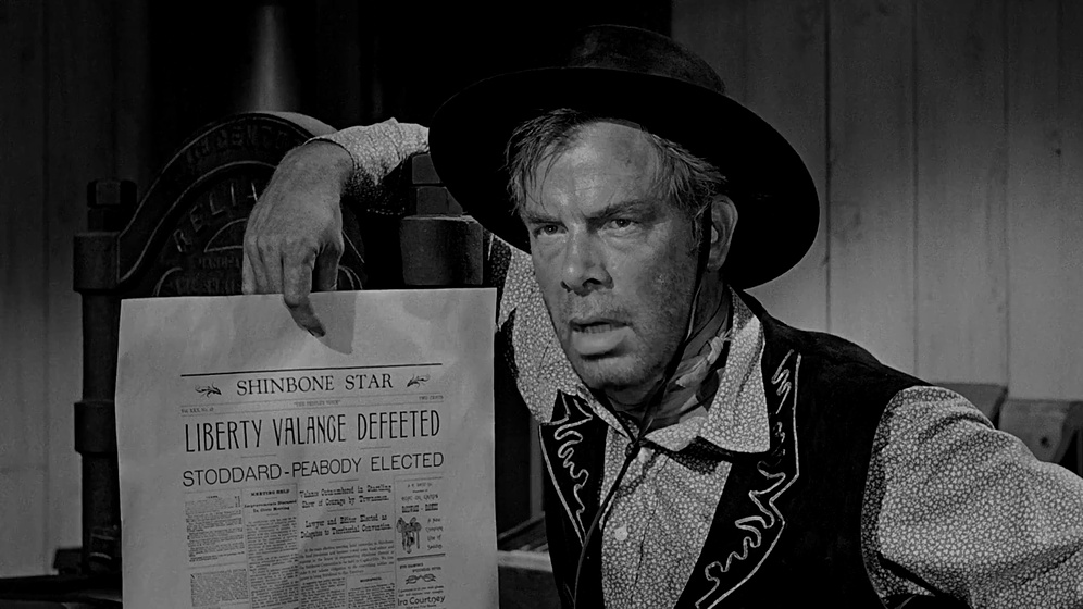Lee Marvin en El Hombre que Mató a Liberty Valance