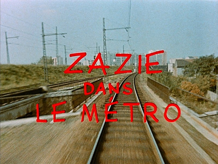 Imagen de Zazie en el Metro (Títulos de crédito)