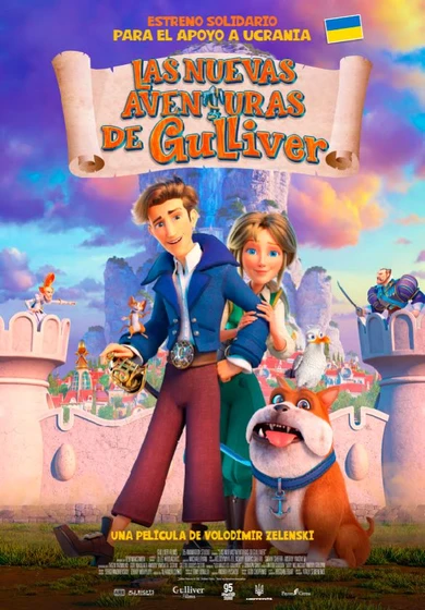 Imagen de las-nuevas-aventuras-de-gulliver (Cartel español)