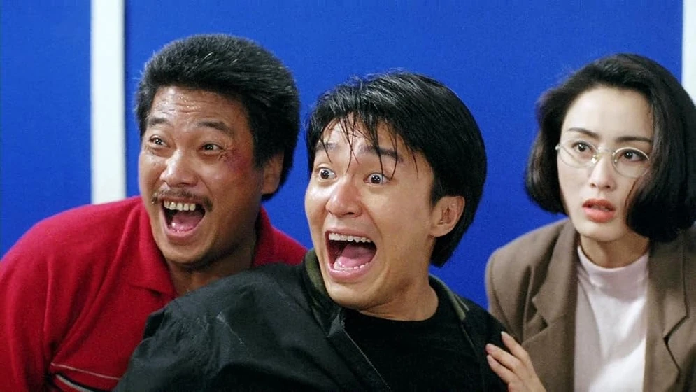 Stephen Chow, Sharla Cheung y Man-Tat Ng en fight-back-to-school