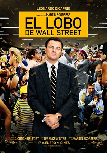 Poster de El Lobo de Wall Street