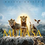 Carátula de la banda de sonido de Mufasa. El Rey León, Deluxe Edition