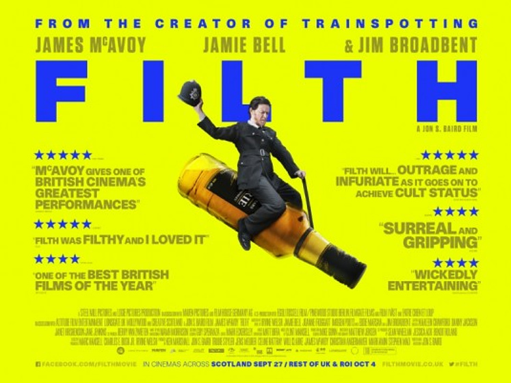 Imagen de Filth, el sucio (Cartel quad)