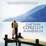 Carátula de la banda de sonido de La Mandolina del capitán Corelli