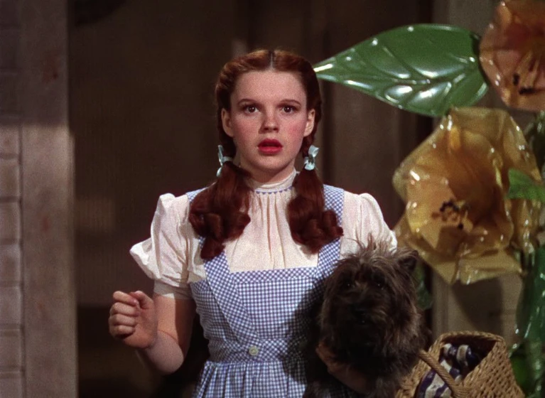Judy Garland en El Mago de Oz