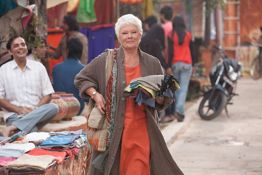 Judi Dench en El Nuevo exótico hotel Marigold