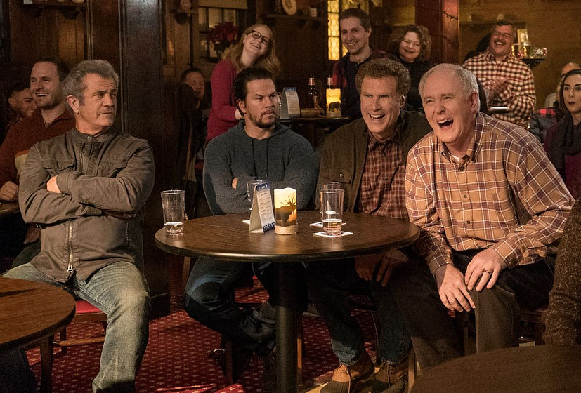 Mark Wahlberg, Mel Gibson, Will Ferrell y John Lithgow en Dos Padres por desigual