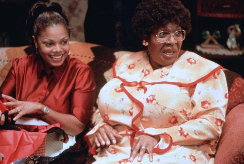 Janet Jackson y Eddie Murphy en El Profesor Chiflado 2: La Familia Klump