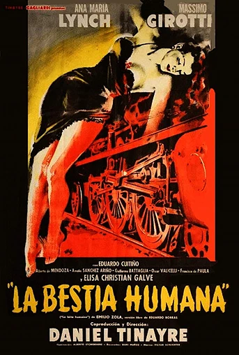 Poster de La bestia humana