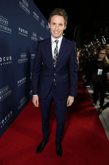 Eddie Redmayne en la-teoria-del-todo (Premiere en Los Angeles. 2014)