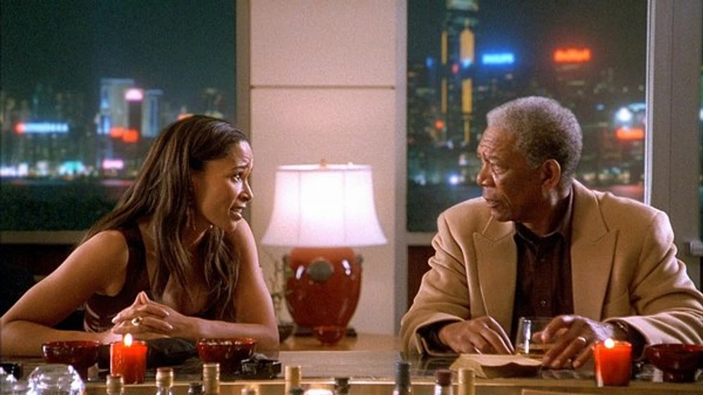 Morgan Freeman y Rowena King en ahora-o-nunca-2007