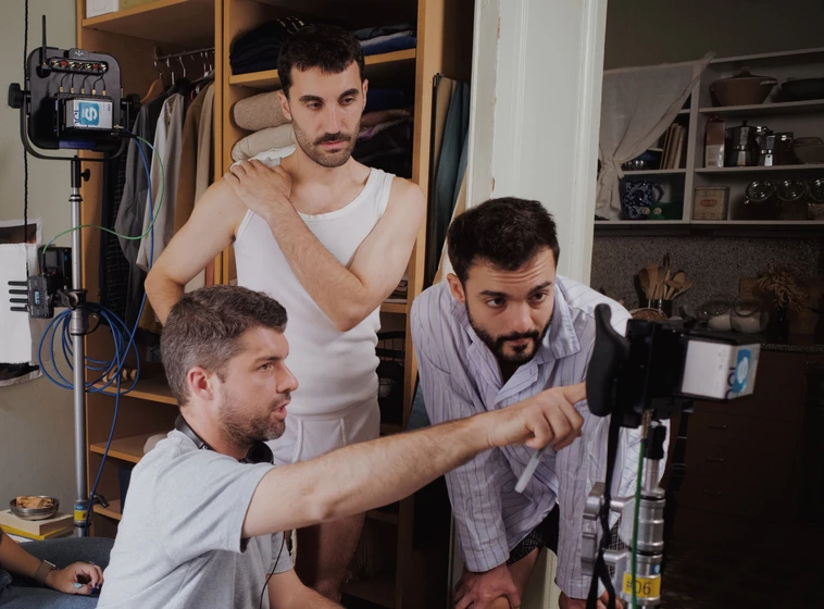 Quim Àvila, Lluís Marqués y David Moragas en un-altre-home