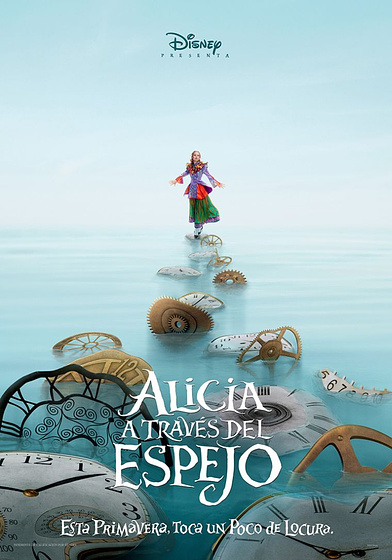 Imagen de Alicia a través del espejo (Cartel teaser español)